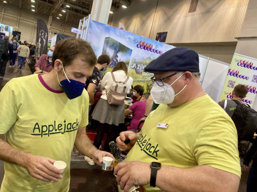 Thorsten Hanson und Andreas Odendahl beim Applejack